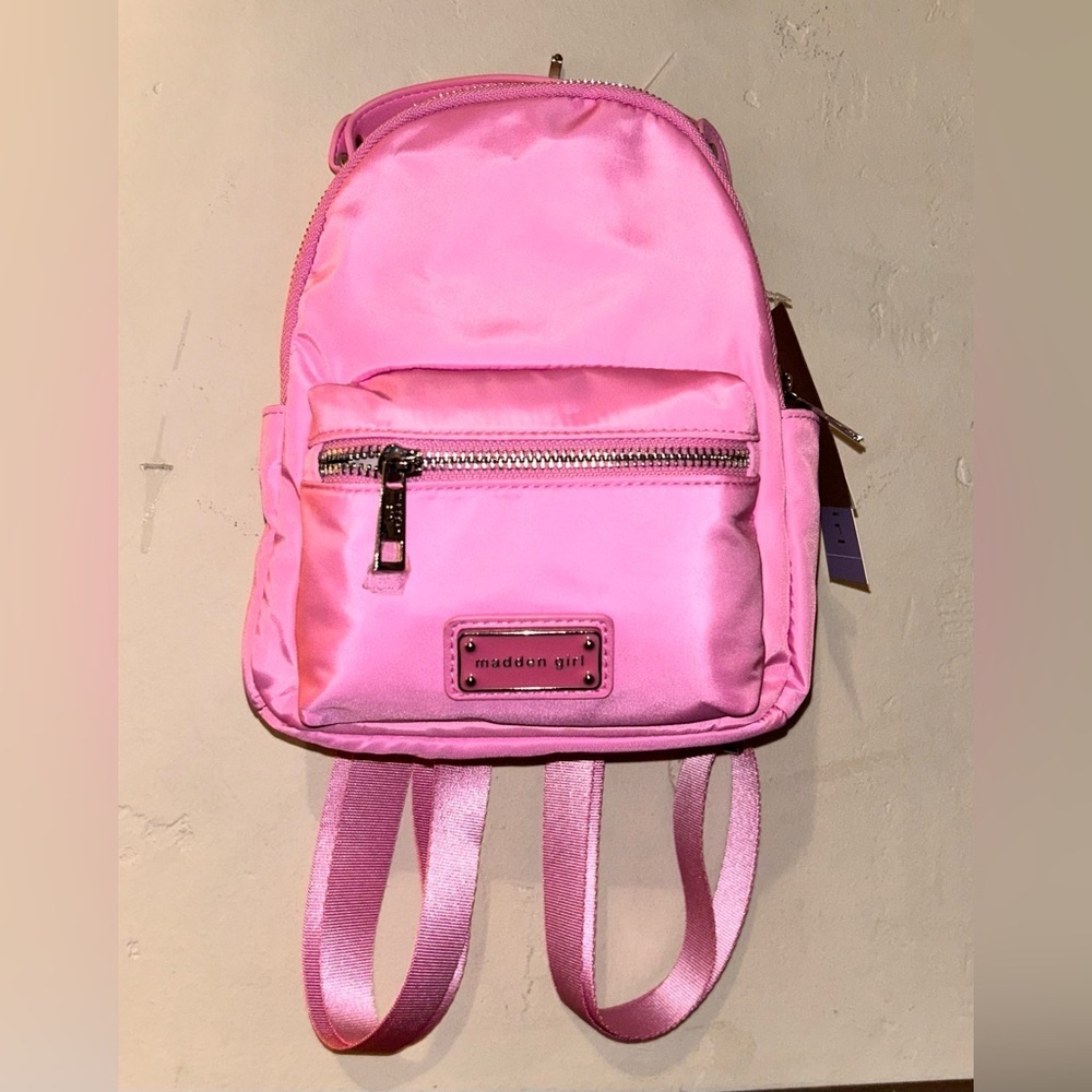 MADDEN GIRL AMILA LT. PINK MINI BACKPACK. BRAND NEW WITH TAGS. - Picture 3 of 8